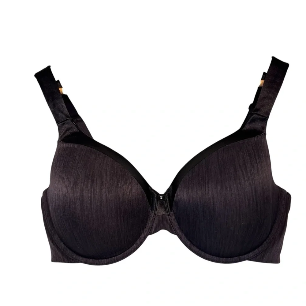 Vanity Fair Illumination Full Figure Underwire Contour Bra, Black, 76338, 38D